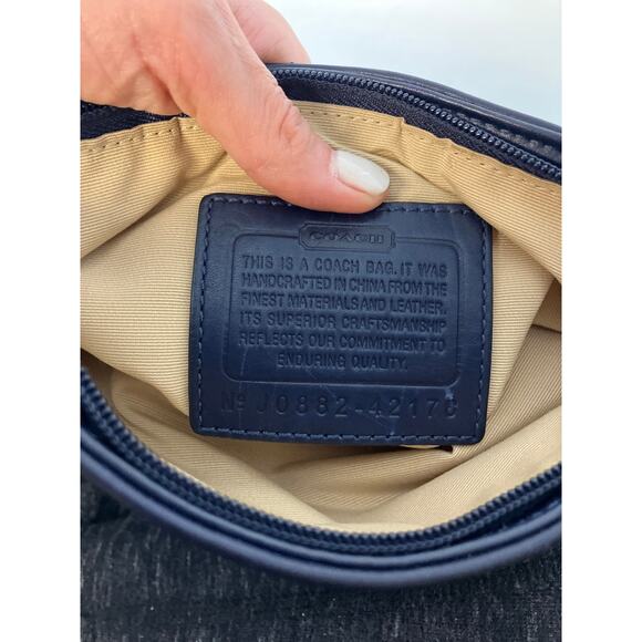 COACH 42178 LARGE COACH MULTI COLOR SIGNATURE NYLON WRISTLET - Picture 10 of 16